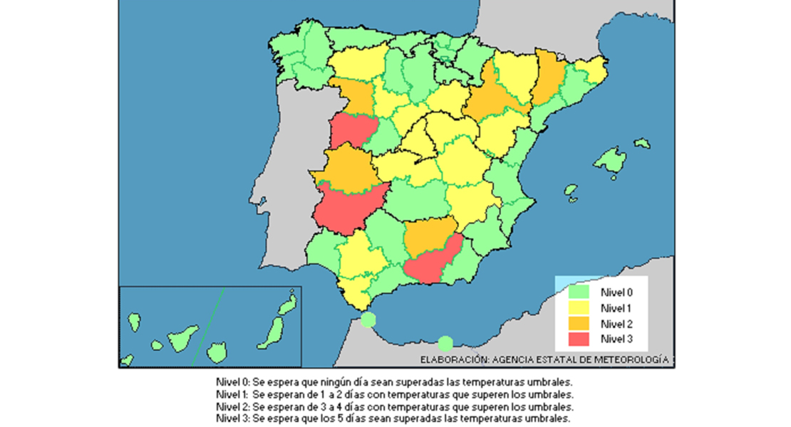 Extremadura registra las alertas por ola de calor más tempranas de los últimos años