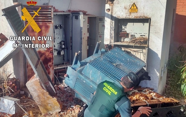 Detenido tras robar en una instalación de bombeo de agua en Campanario