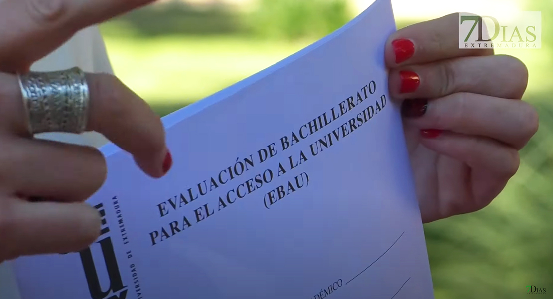 Casi 1.200 alumnos están realizando ahora la EBAU en Extremadura