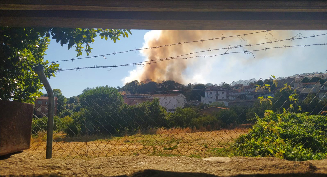 Extremadura lucha contra un nuevo incendio este sábado en La Vera