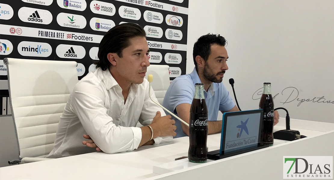 El nuevo director deportivo del CD. Badajoz no garantiza los play off