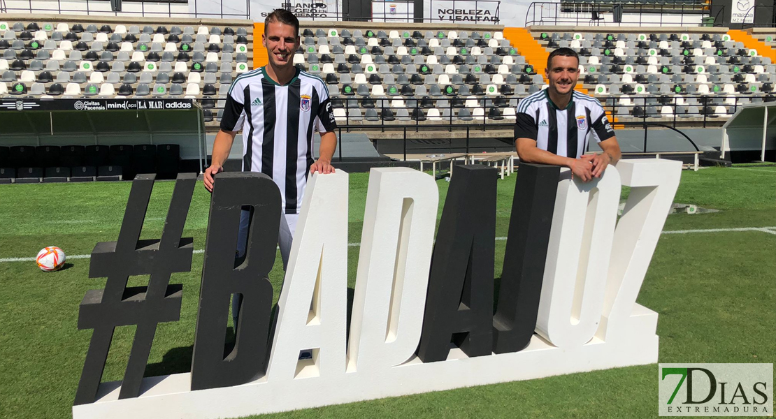 Carlos Calderón y David Soto prometen “verticalidad” al CD. Badajoz