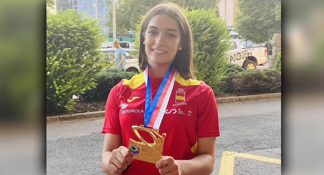 La extremeña Paola García, campeona de Europa, recibirá un reconocimiento en su tierra