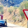 Evitan que el fuego llegue a las casas tras producirse un incendio de pastos en Plasencia