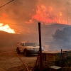 Espeluznantes imágenes del incendio de Las Hurdes