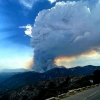 Espeluznantes imágenes del incendio de Las Hurdes