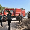 Un incendio sorprende a los vecinos del Coto del Manantío