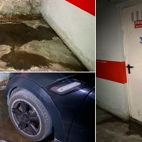 Heces y malos olores en el parking pacense de Santa María: el PSOE critica que el Ayto. no haga nada