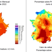 AEMET: “El mes de junio fue seco y cálido en Extremadura”