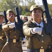 752 nuevos soldados juran bandera en el CEFOT 1
