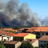 Evolución favorable del incendio en Villanueva de la Vera