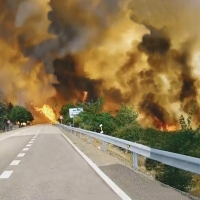 La Junta pide ayuda al Gobierno por el incendio a las puertas de Monfragüe