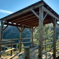 Adecúan la senda del Chorro de La Meancera y el mirador el Chorrito de los Ángeles en Las Hurdes