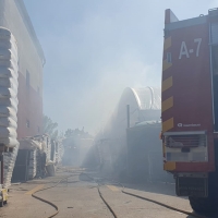 Arde un vivero en Badajoz. Aún no han detenido al pirómano