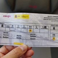 Más de 15.000 viajeros ya han adquirido billetes para el servicio de Renfe en Extremadura
