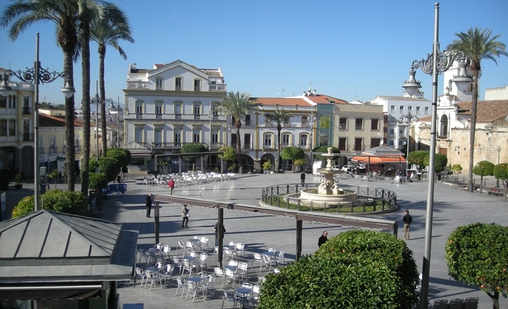 Mérida, ciudad más calurosa de España este martes