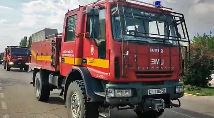 La UME pone rumbo desde Torrejón de Ardoz a Las Hurdes