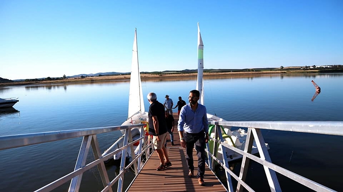 El Lago de Alqueva perfecto la vela