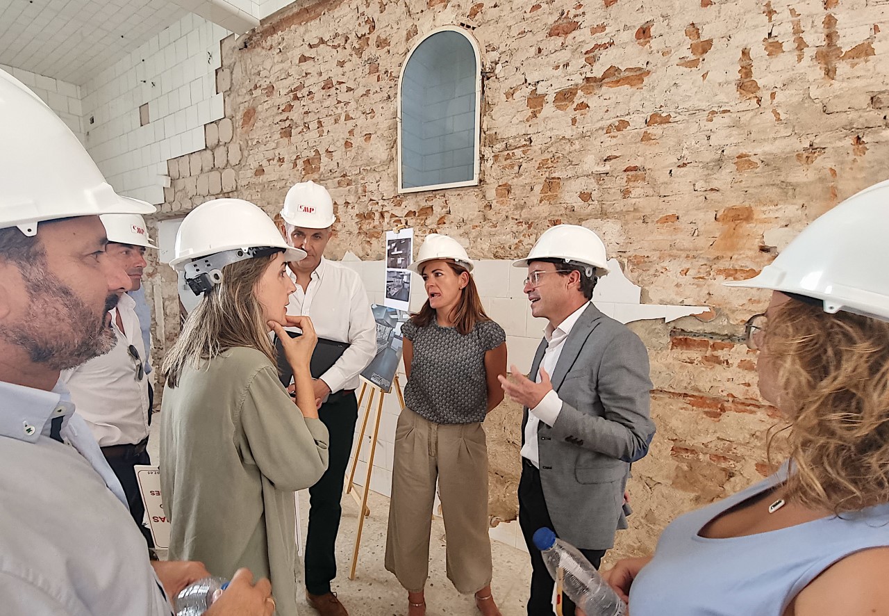 Así avanzan las obras en la residencia universitaria Hernán Cortés de Badajoz