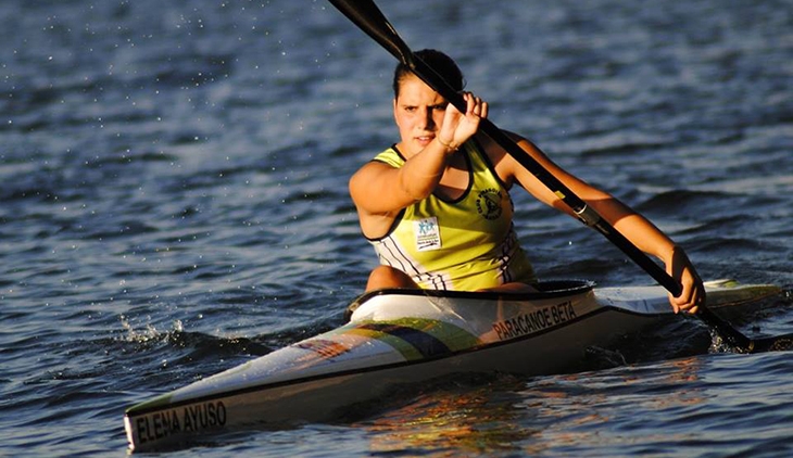 Elena Ayuso medalla de plata en el campeonato de España de Maratón