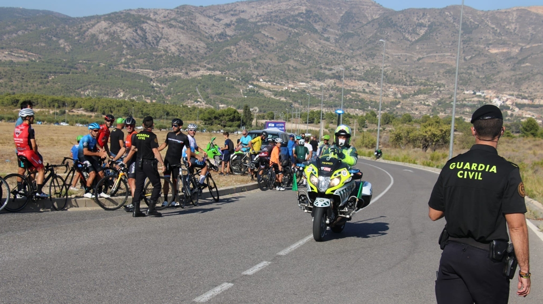 La Guardia Civil inicia el dispositivo de seguridad de la Vuelta Ciclista a España
