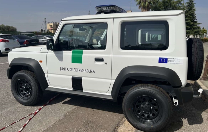 Extremadura adquiere 16 vehículos todoterreno para los agentes del Medio Natural