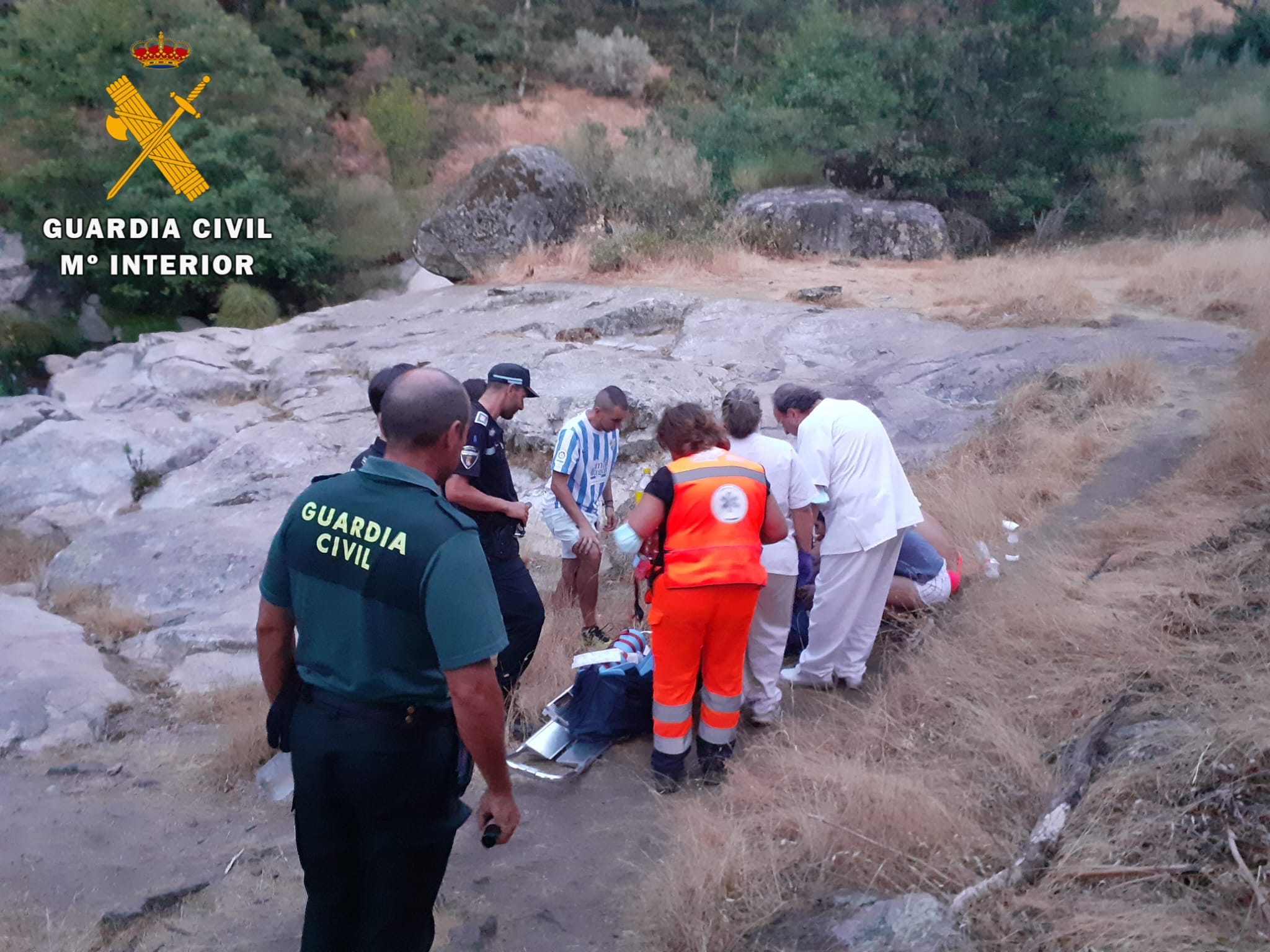 La Guardia Civil tiene que rescatar a otra senderista en Extremadura