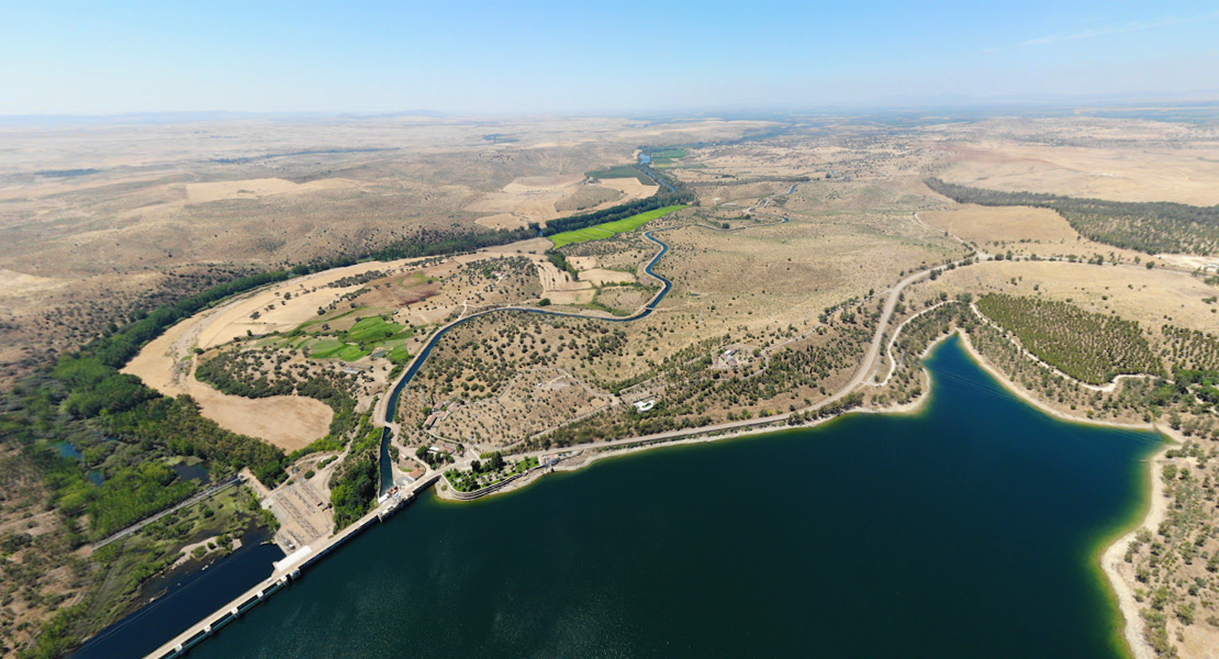 El agua escasea: el Guadiana lleva mucho menos cantidad que en agosto de 2021