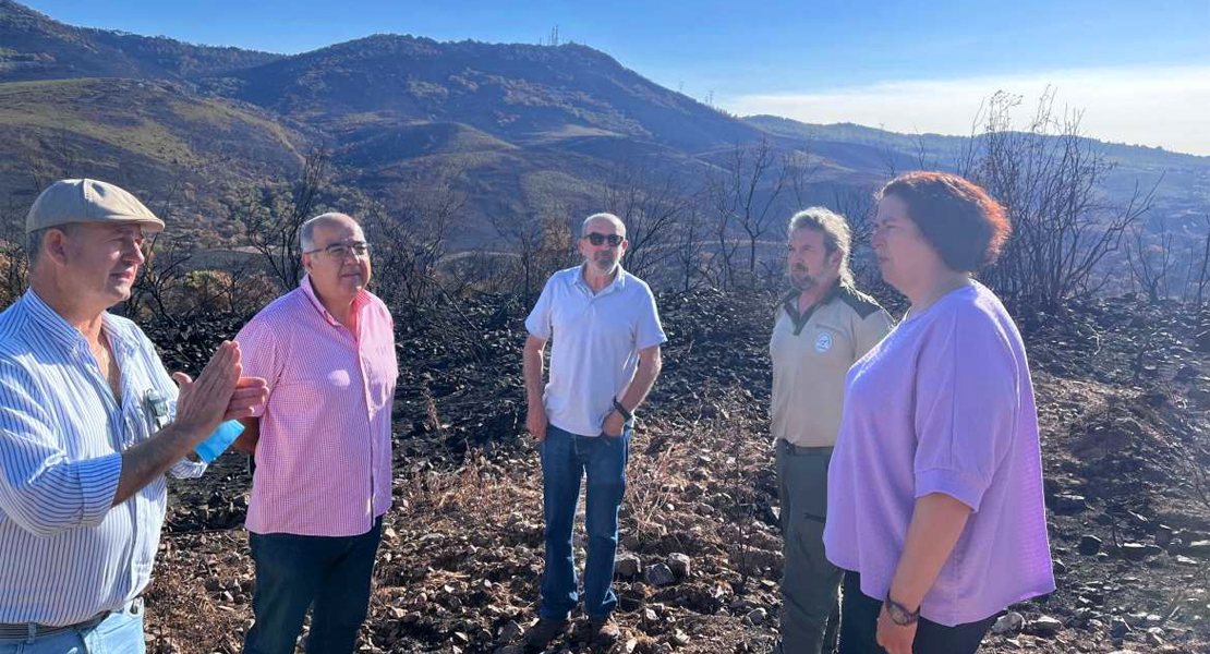 El incendio a las puertas de Monfragüe arrasó 2.755 hectáreas