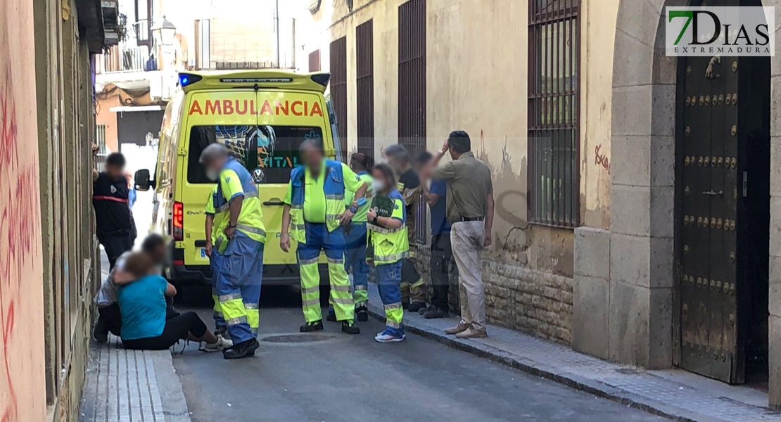 Fallece un hombre mientras trabajaba en pleno centro de Badajoz
