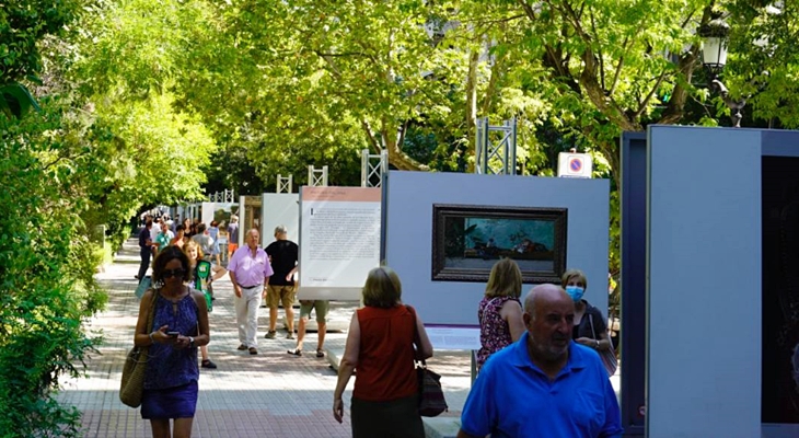 Cánovas se transforma en el museo del Prado