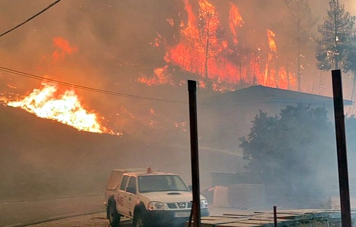 Piden la actuación urgente de las zonas afectadas por los graves incendios en Extremadura