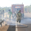 Nivel 1 de Peligrosidad en un incendio a las afueras de Badajoz