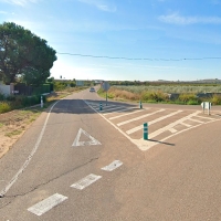 Un joven de 24 años hospitalizado tras un accidente en la EX-351