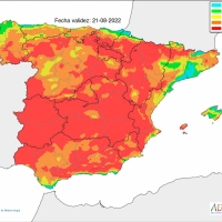 Riesgo extremo de incendios este domingo en Extremadura