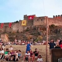 Todo preparado para el Festival Medieval Villa del Alburquerque