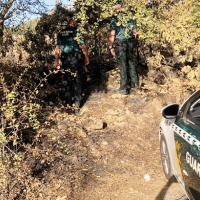 Localizan a dos menores que provocaron un incendio en la provincia de Cáceres