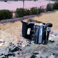 Accidente grave en Zalamea de la Serena: el conductor permanece en la UCI