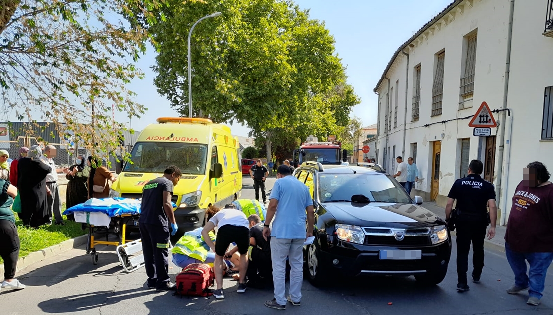 Dos hombres son atropellados en Navalmoral de la Mata