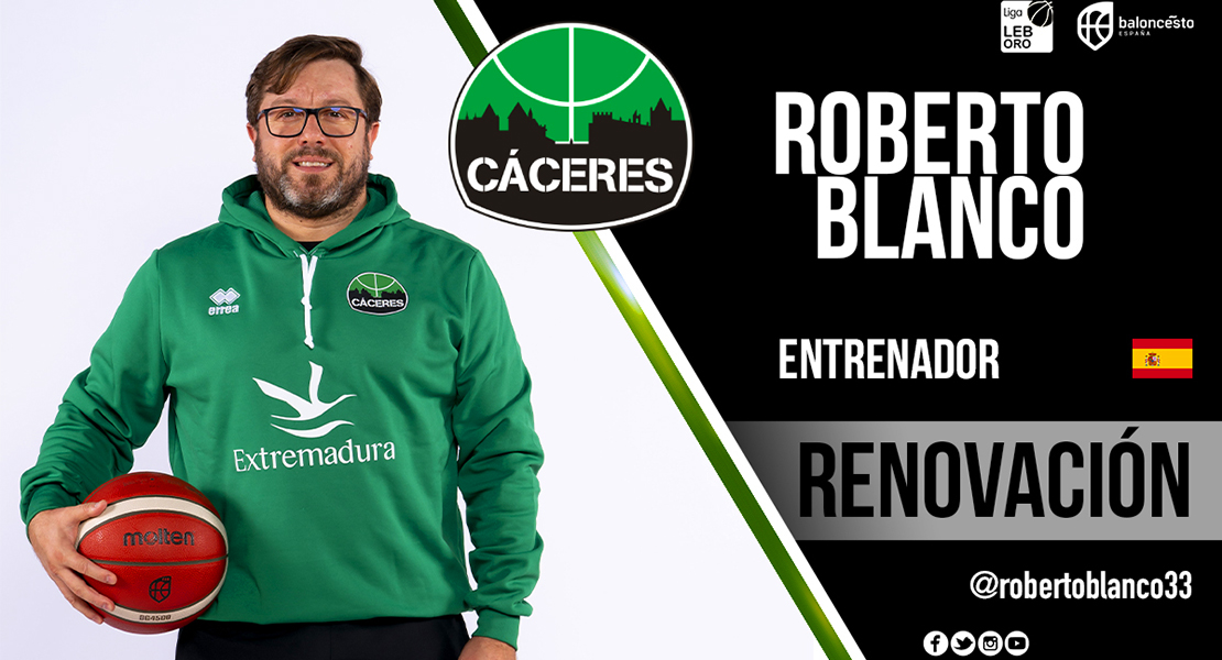 El Cáceres apuesta de nuevo por Roberto Blanco