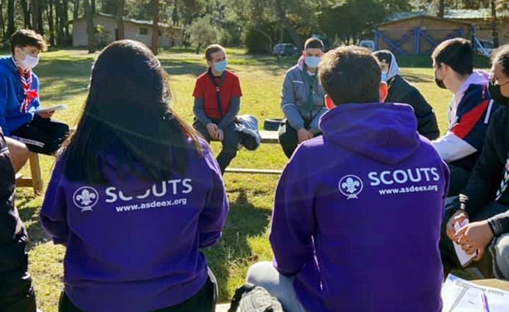 Scouts de Extremadura conmemora ‘El Día de la Juventud’