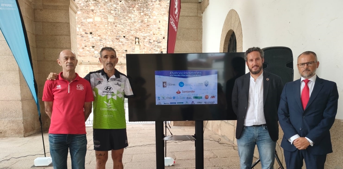 600 inscritos para la Media Maratón de Cáceres