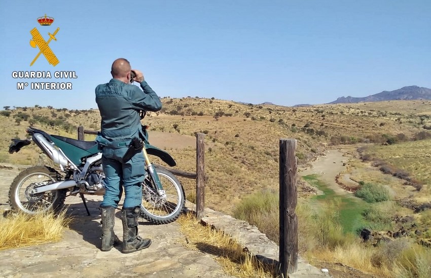 Sorprenden a dos vecinos de Hornachos cazando en zona crítica de reproducción del lince ibérico