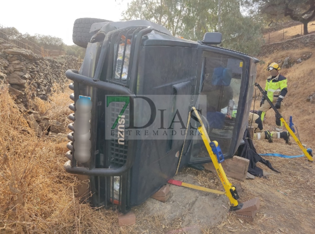 Muere un joven en un accidente de tráfico en Zahínos (Badajoz)
