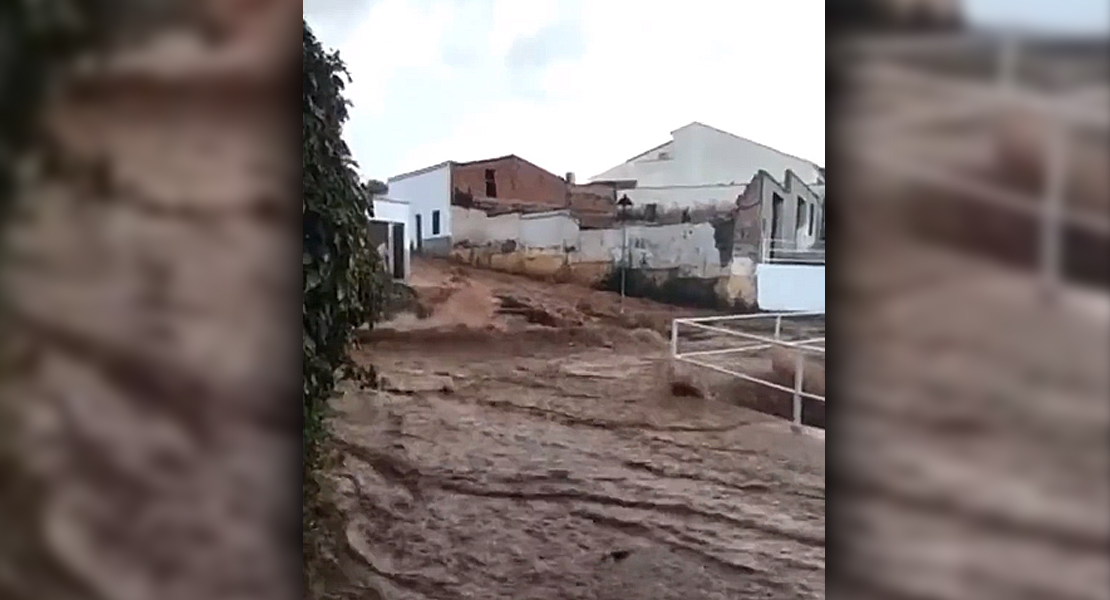 Las zonas donde más llovió el miércoles en Extremadura ocupan el ranking a nivel nacional