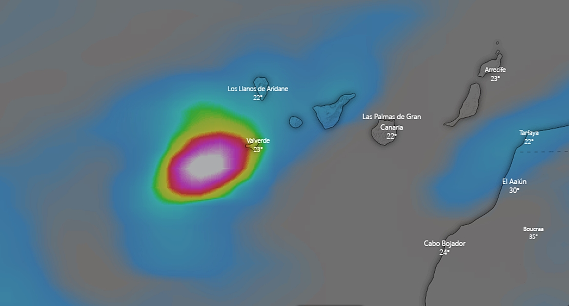 Un ciclón tropical se acercará a Canarias