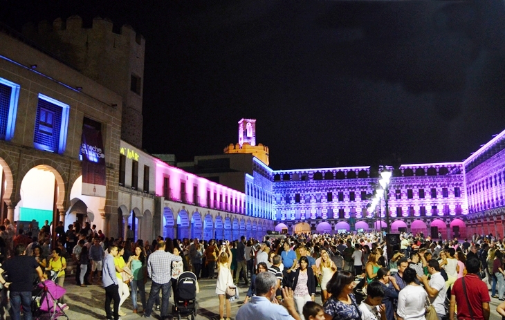 Amplio dispositivo de seguridad para la Noche en Blanco en Badajoz