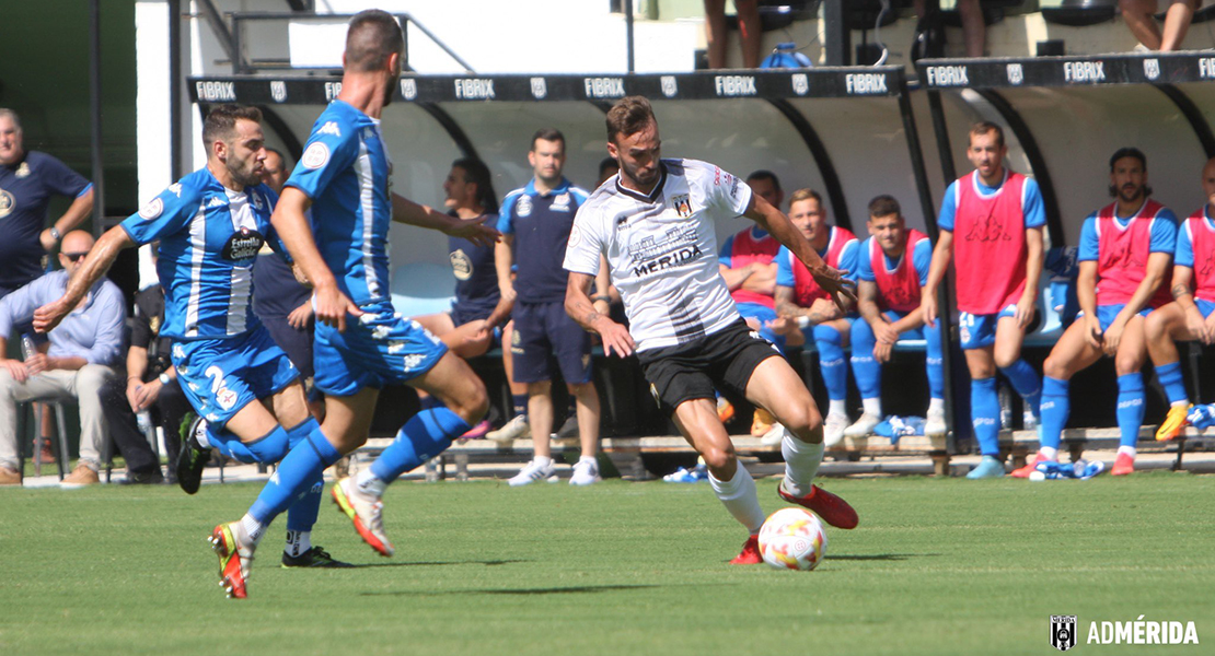 La AD. Mérida cae con honores ante el RC Deportivo