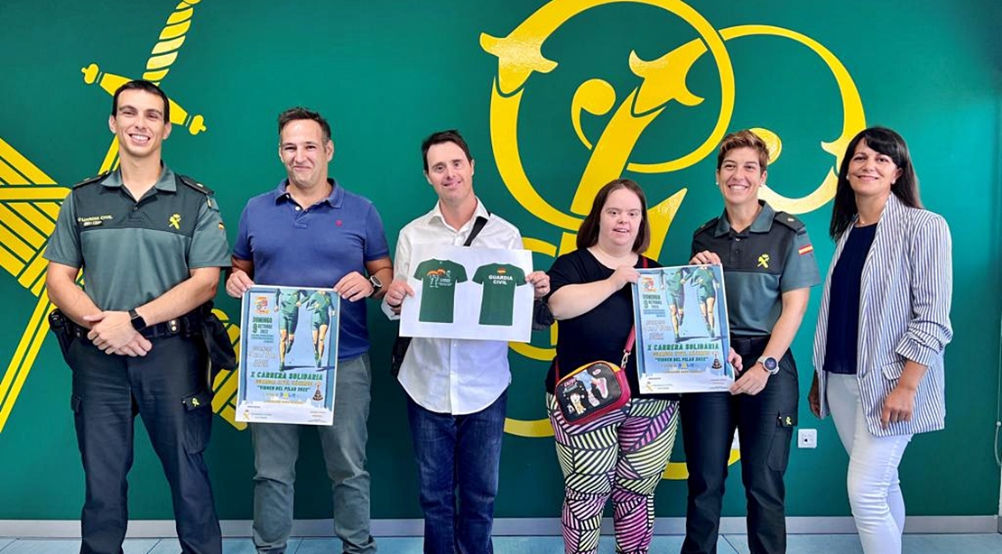 La Guardia Civil de Cáceres organiza distintos actos solidarios por la Virgen del Pilar
