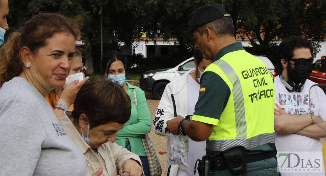 Exhibición de medios de la Guardia Civil para los usuarios de Aexpainba